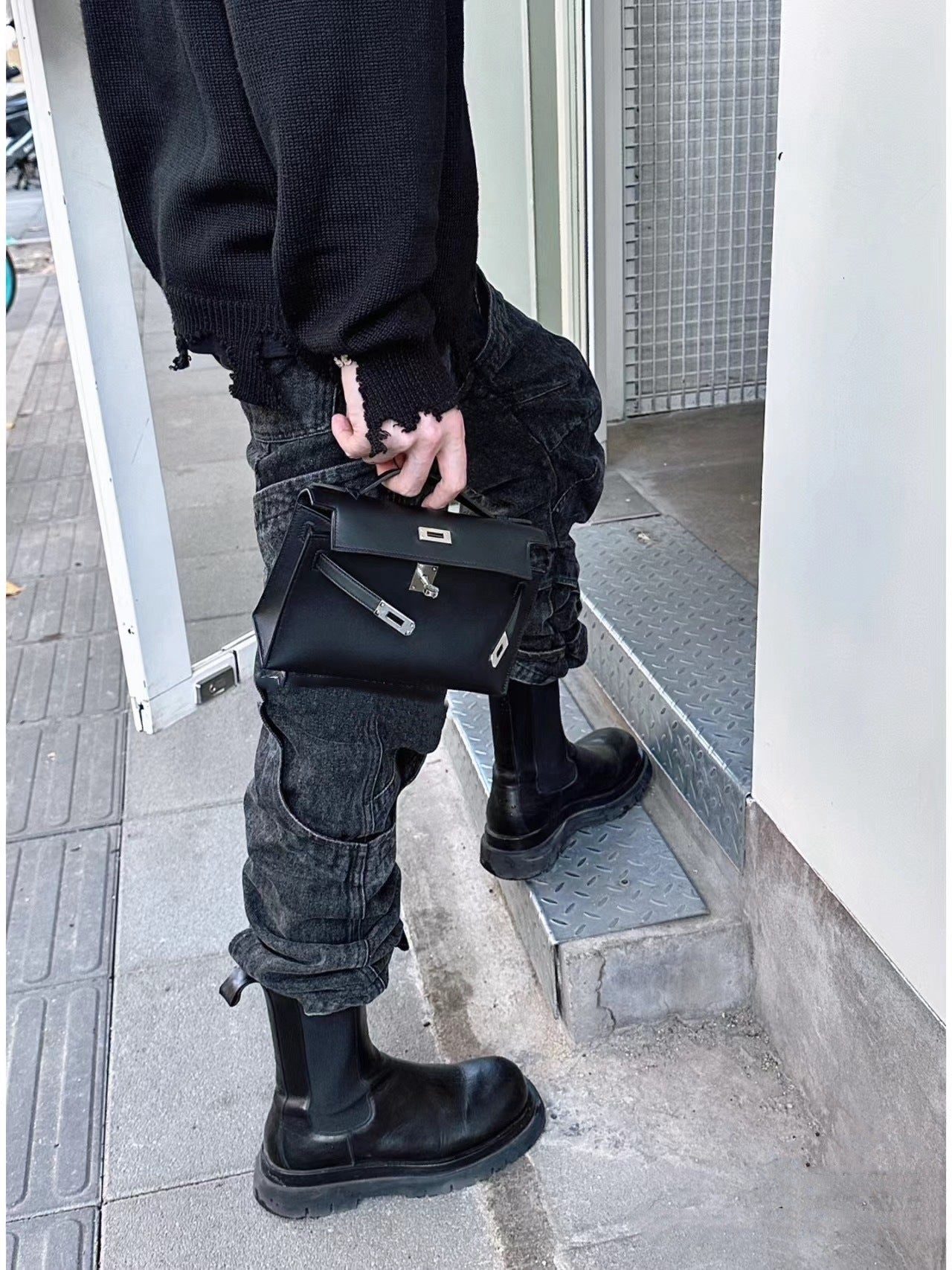 Women's Generation Kelly Mini Genuine Leather Chain Crossbody Bags