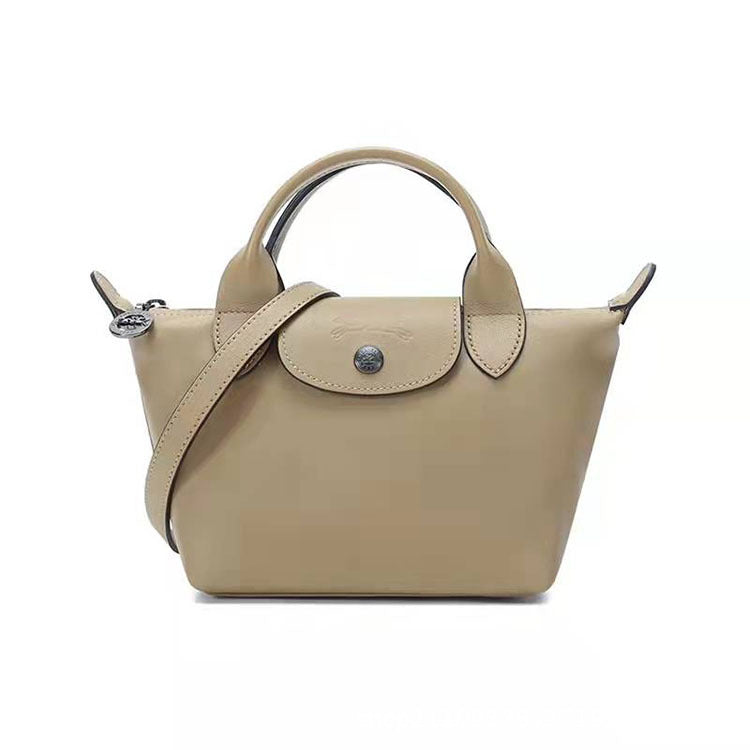 Lambskin Short Olivia Wang Leather Strap Shoulder Bags