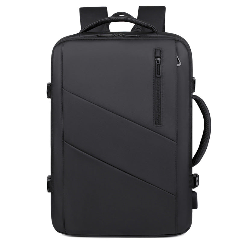 Men's Color Scalable Trip Commuter Large Capacity Backpacks