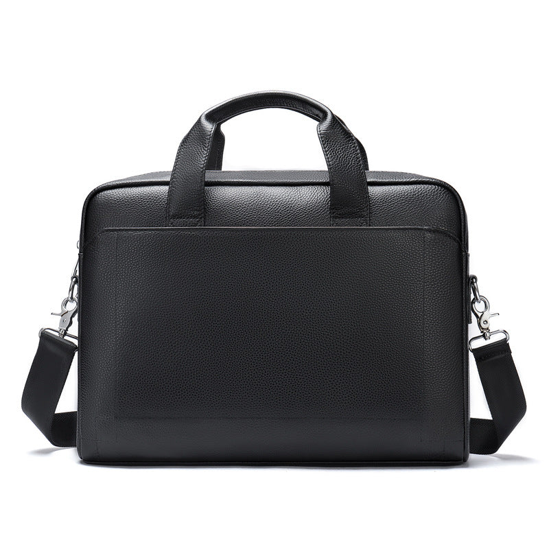 Men's First Layer Cowhide Leather Portfolio Men's Briefcases