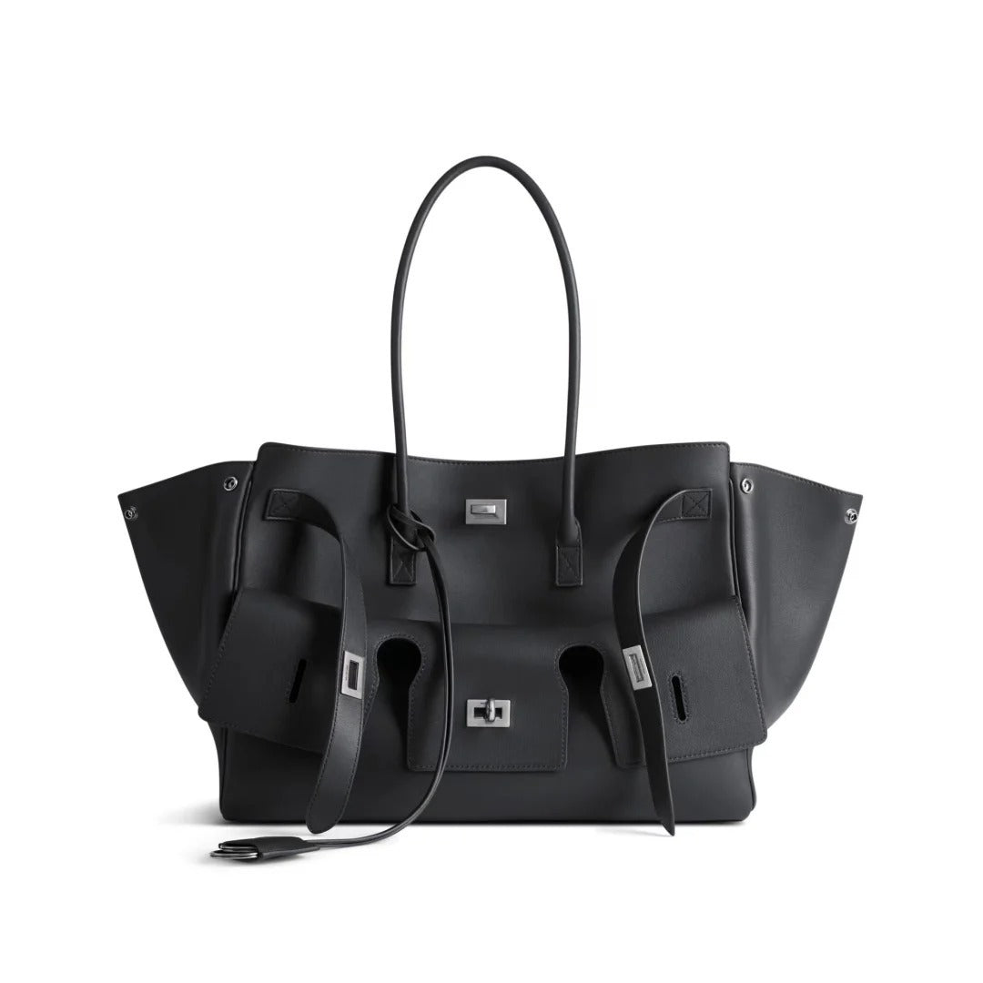 High Quality Cowhide Fashionable Loose Large Tote Bags