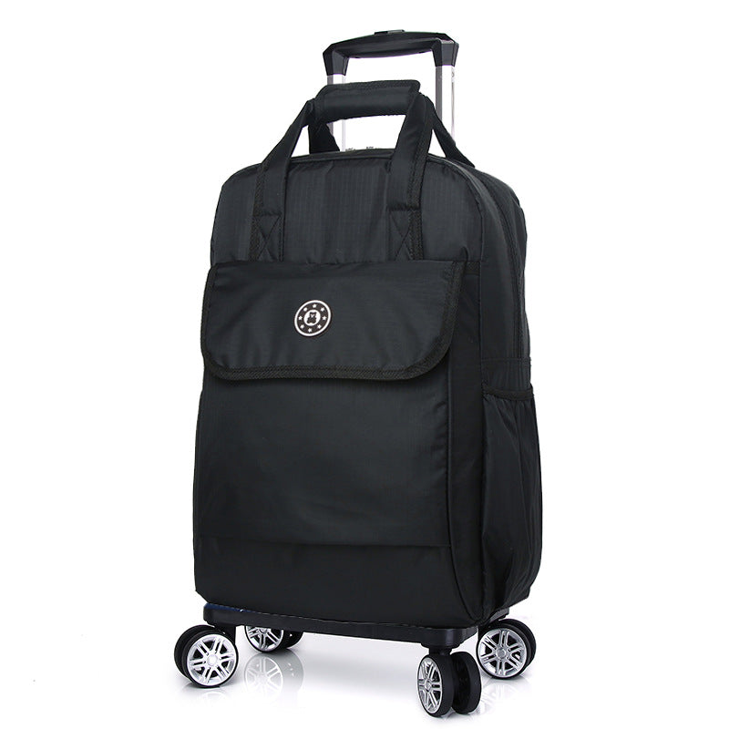 Can Be Pushed Pulled Detachable Large Travel Bags