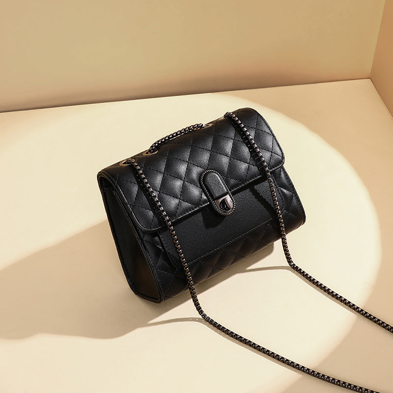 Women's Summer Rhombus Chain Light Luxury High-grade Crossbody Bags