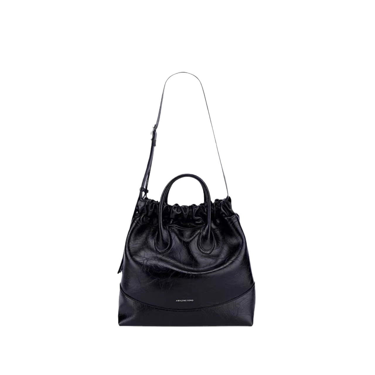 Women's Wandering Series Fashionable Large Capacity Genuine Tote Bags