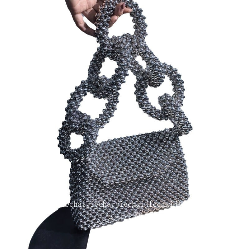 Style Light Luxury Advanced Texture Handmade Handbags