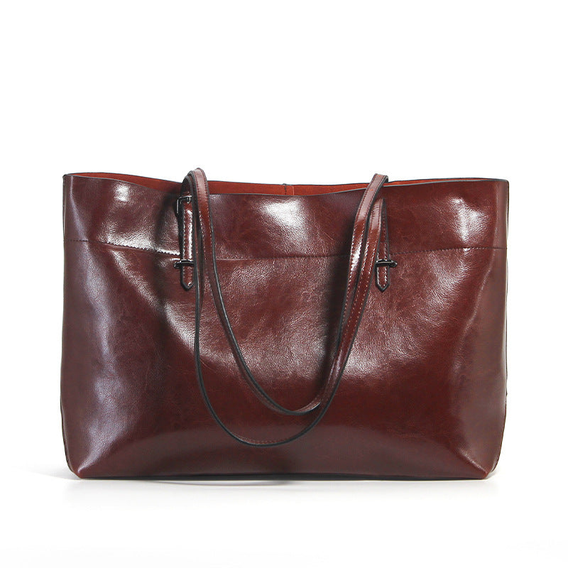 Women's Easy Matching Fashion High-grade Large Capacity Tote Bags
