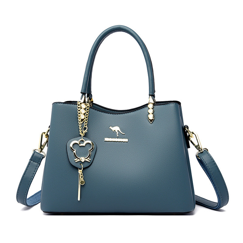 Women's High-grade Commuter Soft Leather Large Capacity Shoulder Bags