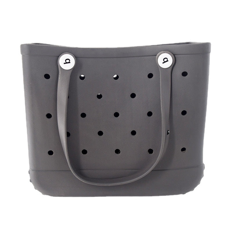 Women's Beach Hole Big Vegetable Basket Pet Handbags