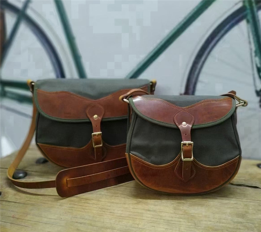Women's & Men's & American Vintage Oil Wax Canvas Shoulder Bags
