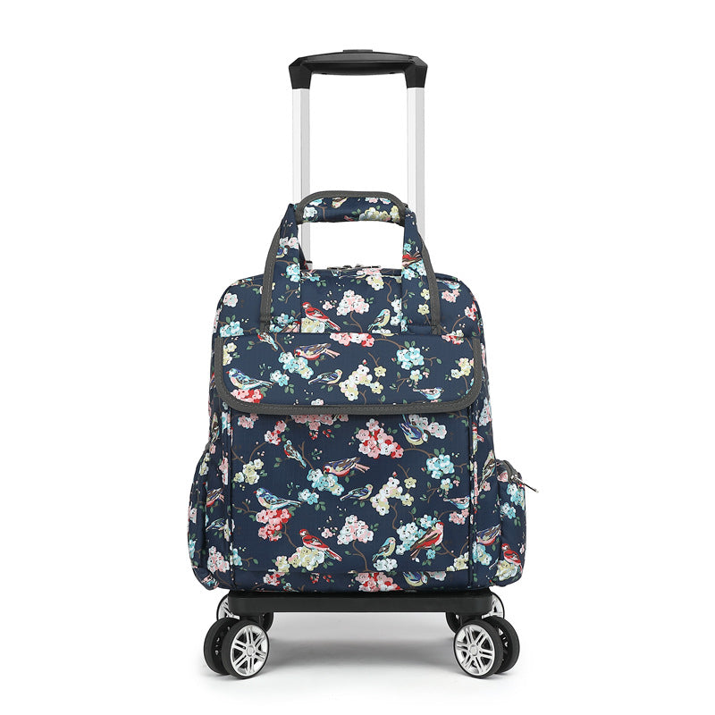 Trendy Foldable Mini Portable Boarding Cloth Travel Bags
