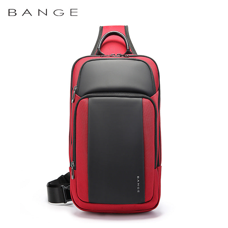 Men's Classy Stylish High-grade Waterproof Leisure Men's Chest Bags
