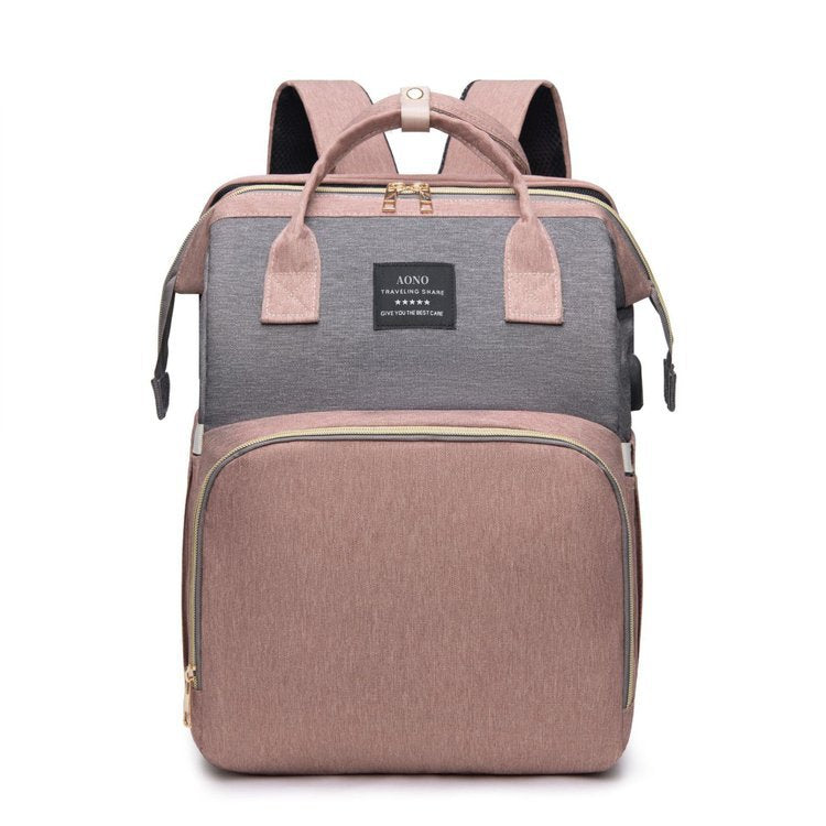 Versatile Large Capacity Mother Bedspread Waterproof Backpacks