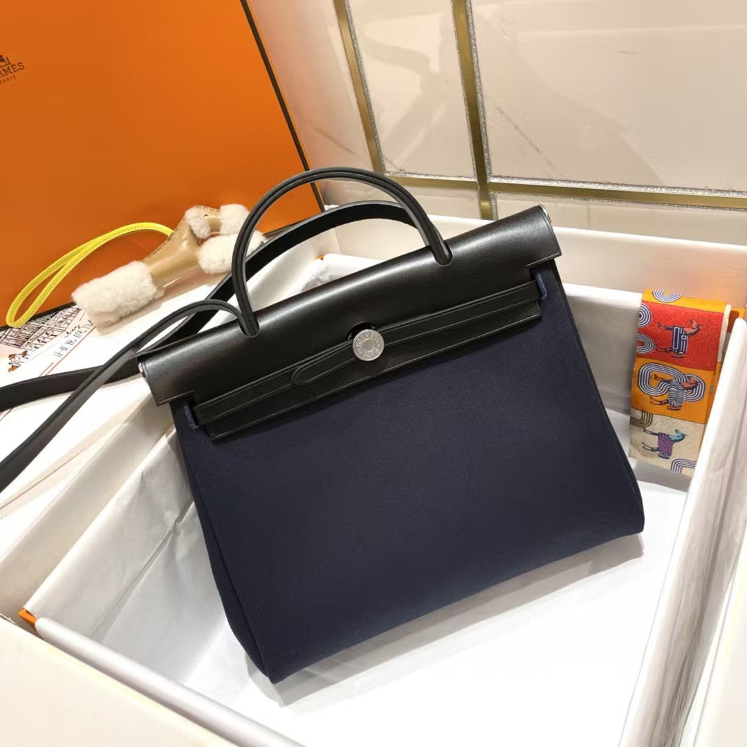 Imported Cowhide Inner Seam Canvas With Handbags