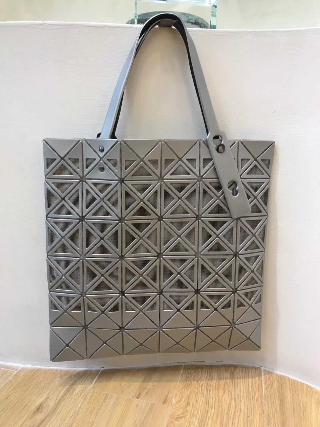 Women's Versatile Frosted Hollow Rhombus File Fashion Bags