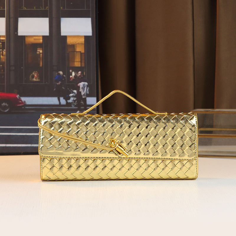 Hand-woven Everyday Joker Baguette Fashion Horizontal Handbags