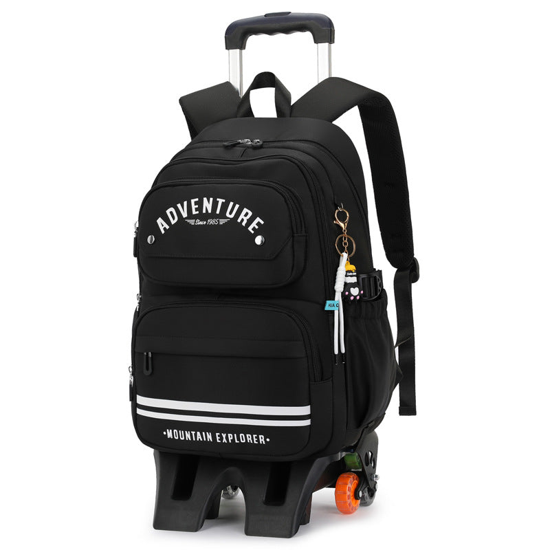 Fish Stair Climbing Large Capacity Removable Elementary School Students' Schoolbags