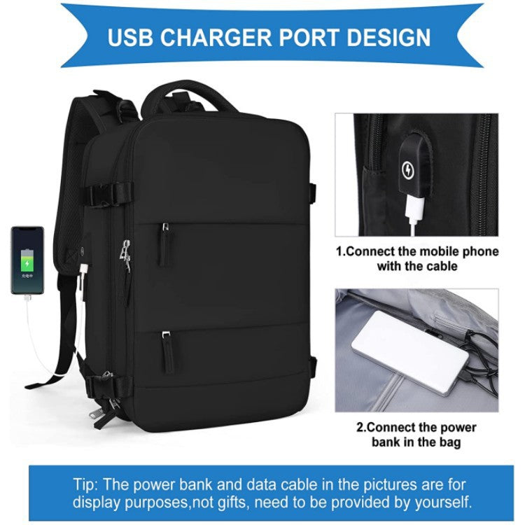 Men's Large Capacity Waterproof Stylish Portable Business Laptop Bags
