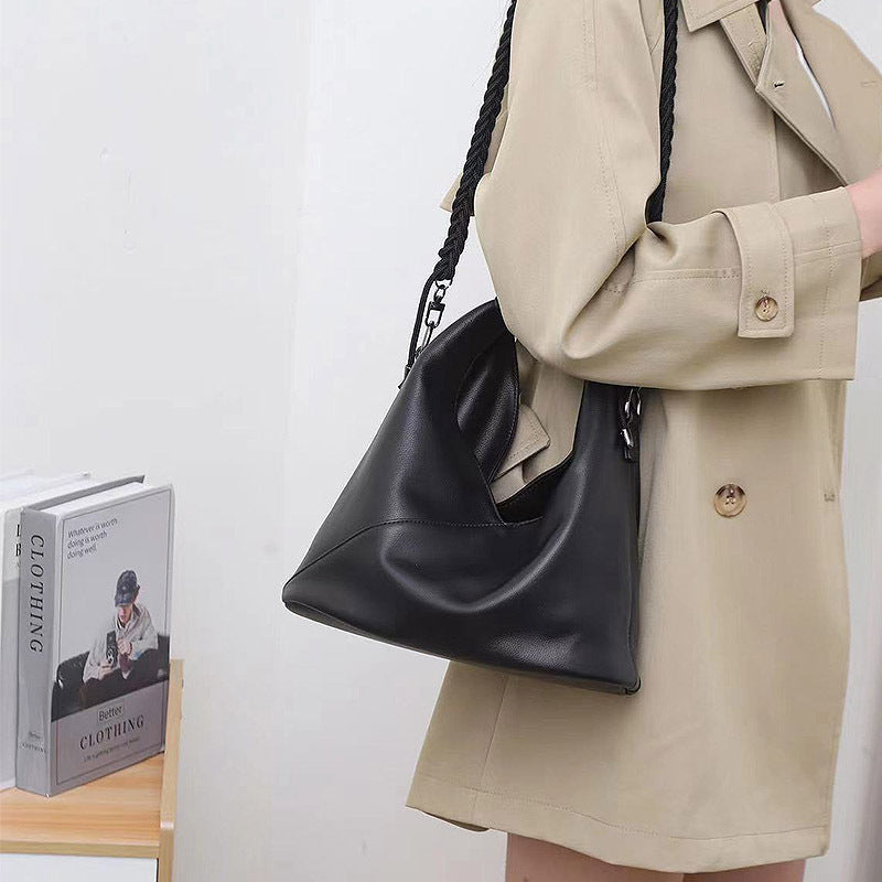 Women's First Layer Cowhide Underarm Fashion Authentic Armpit Bags