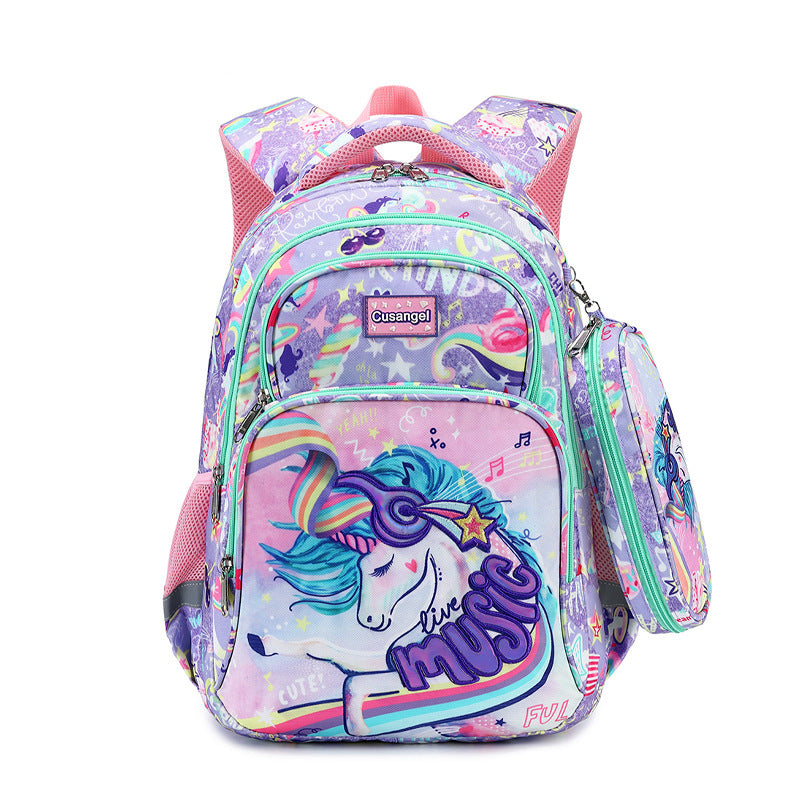 Children's Classy Fashion Primary Grade Offload Elementary School Students' Schoolbags