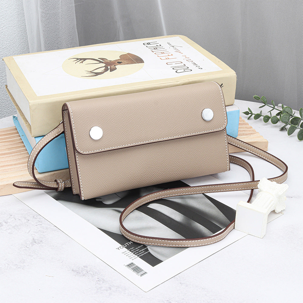 Women's High-grade Cowhide Palm Print Fashion Genuine Bags