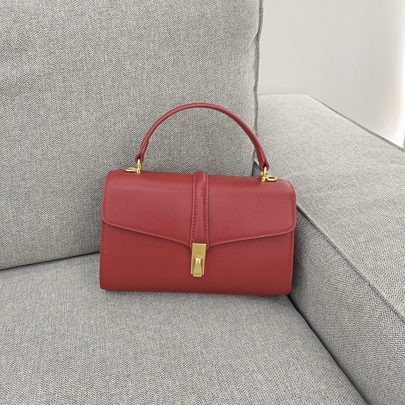 Women's Design Vintage Cowhide Fashion High Sense Crossbody Bags