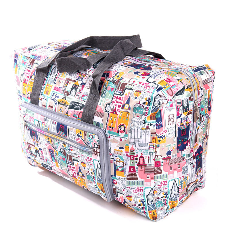 Women's & Men's Folding Large Capacity Business Trip Short Distance Boarding Travel Bags