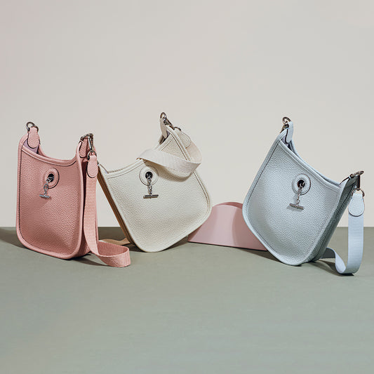 Vintage Korean Style Top Layer Cowhide Shoulder Bags