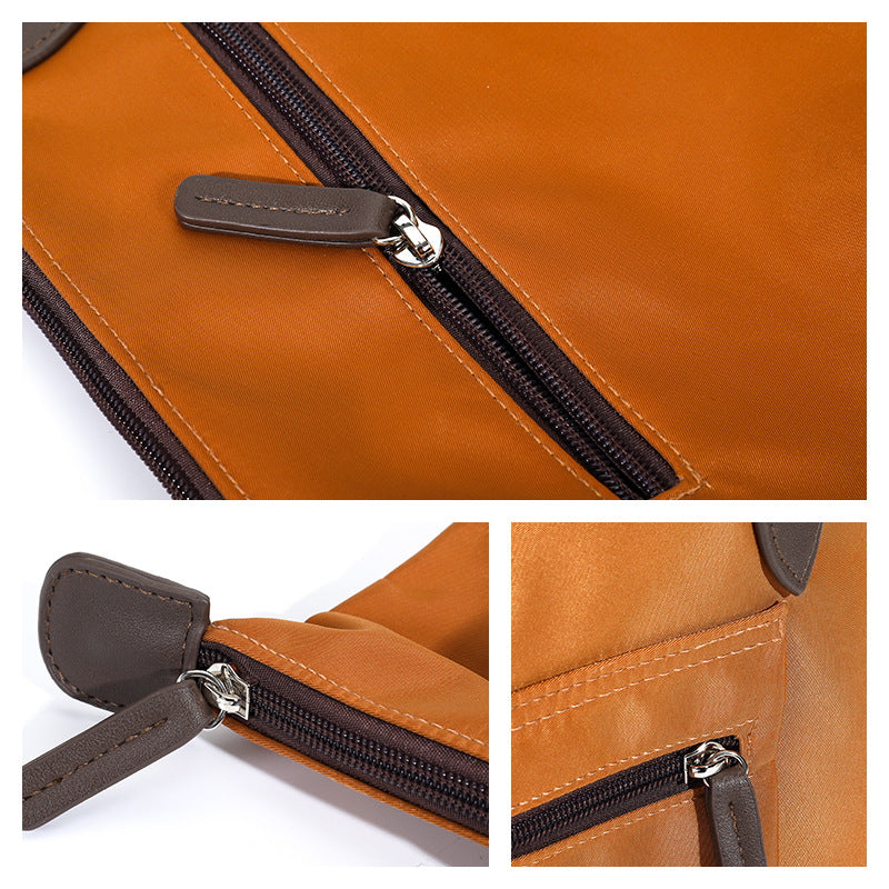 Women's Simple Oxford Cloth Dumpling Making Waterproof Handbags