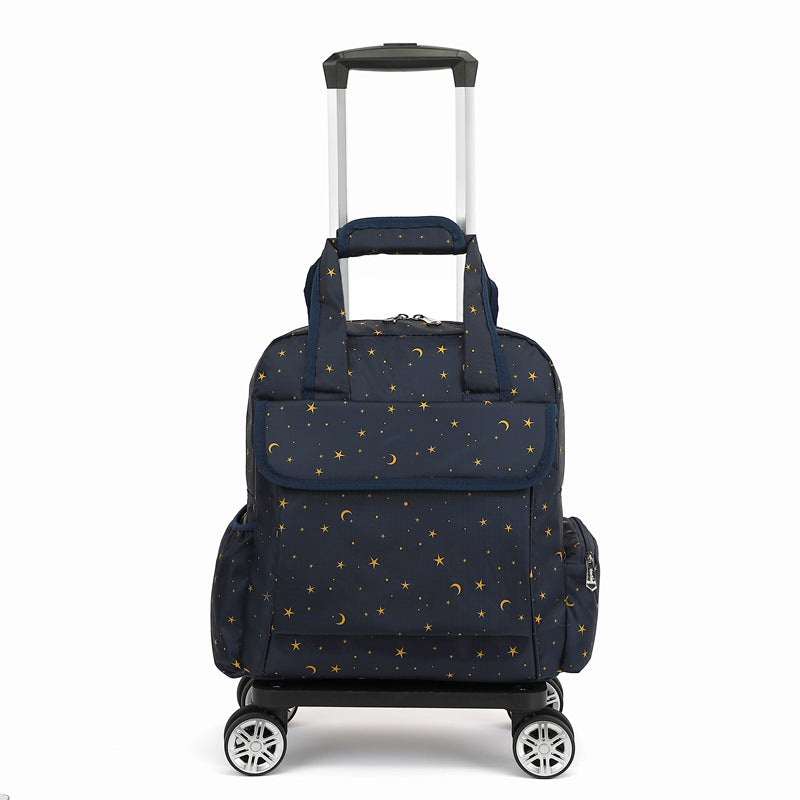 Trendy Foldable Mini Portable Boarding Cloth Travel Bags