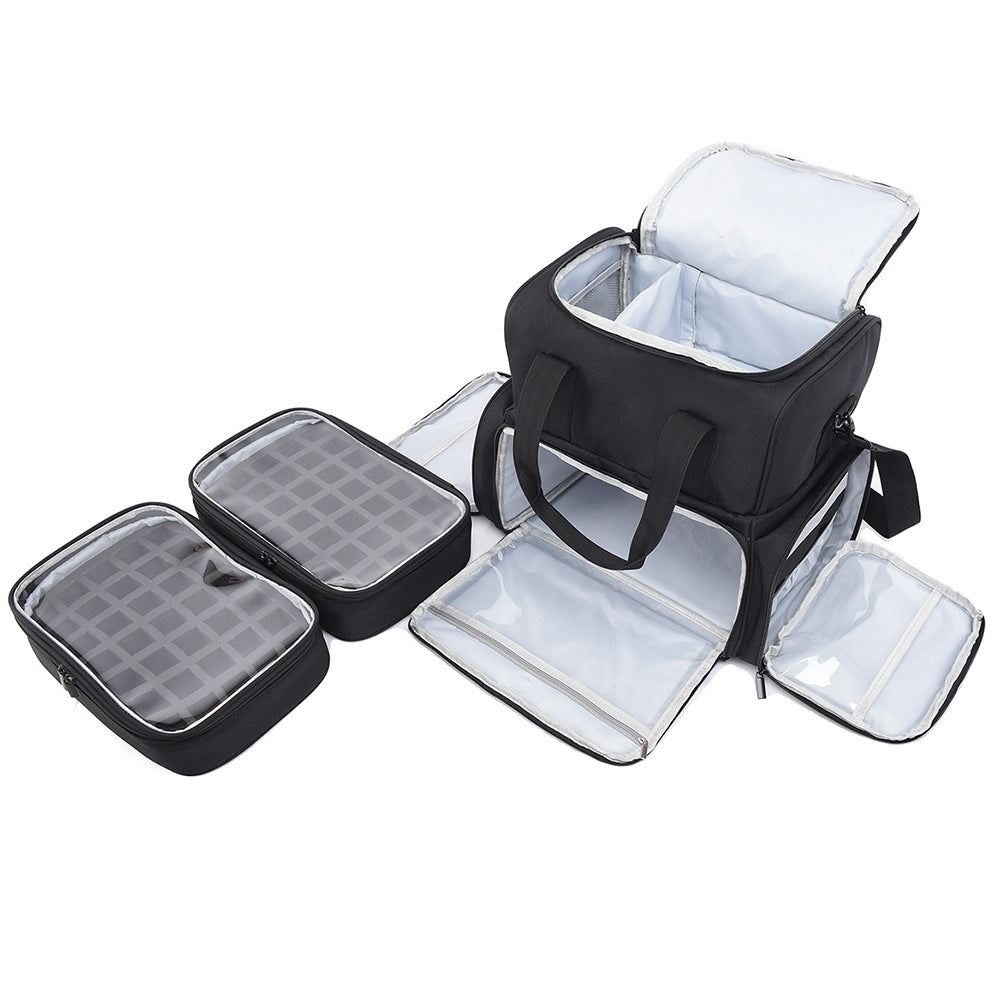 Large Capacity Portable Advanced Beauty Nail Polish Cosmetic Bags