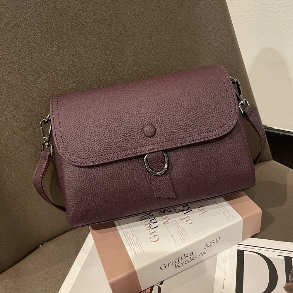 Women's Fashionable High-grade First Layer Cowhide Genuine Bags