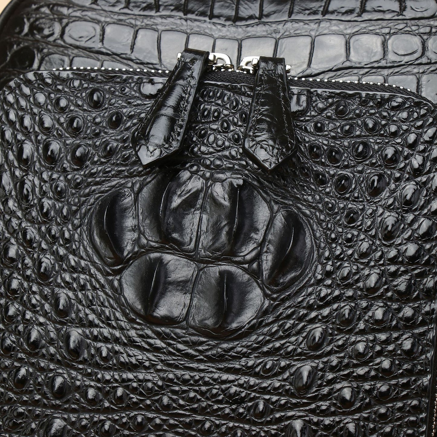 Men's Crocodile Pattern Fashion Cattlehide Leather Business Bags