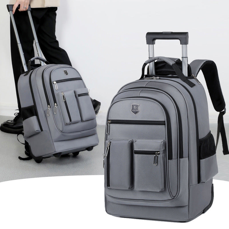 Men's Capacity Double Back Leisure Oxford Cloth Bags