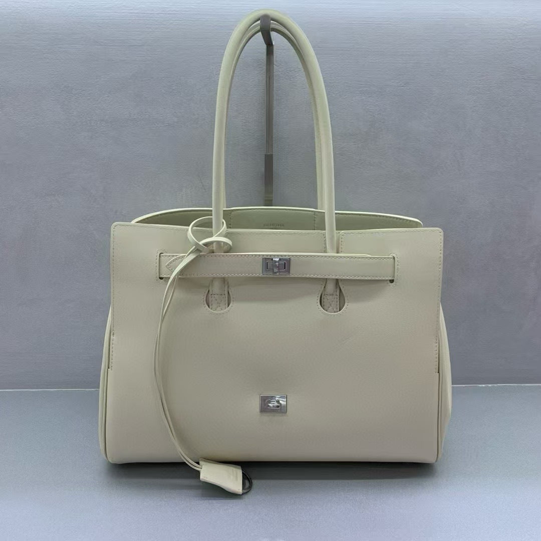 High Quality Cowhide Fashionable Loose Large Tote Bags