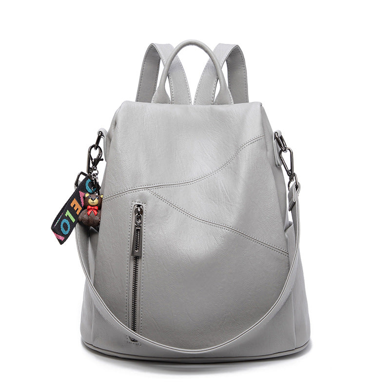 Women's Fashionable Korean Style Versatile Large Capacity Backpacks