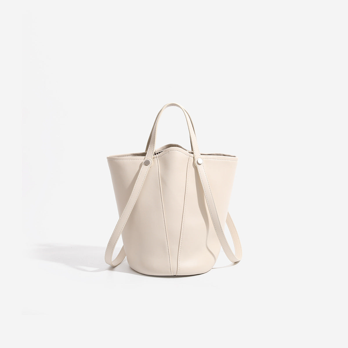 Women's High-grade Red Bridal Wedding Commuter Bucket Bags
