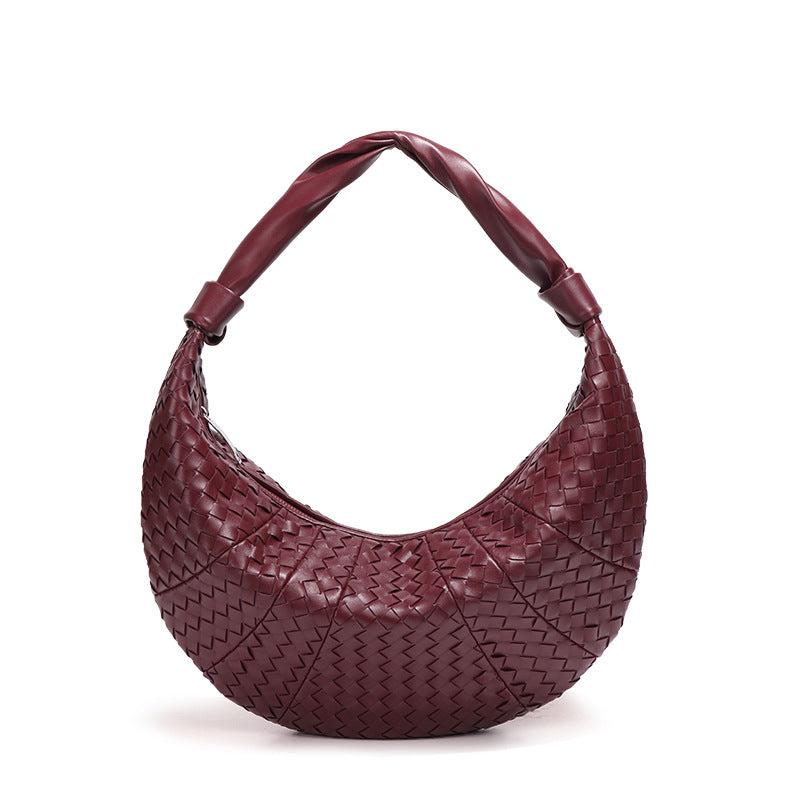 Selenodont Fashion Hand Carrying Retro Dumpling Handbags