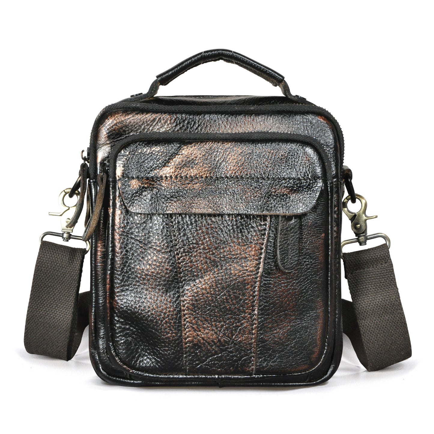 Men's Layer Crazy Horse Skin Cowhide Retro Bags