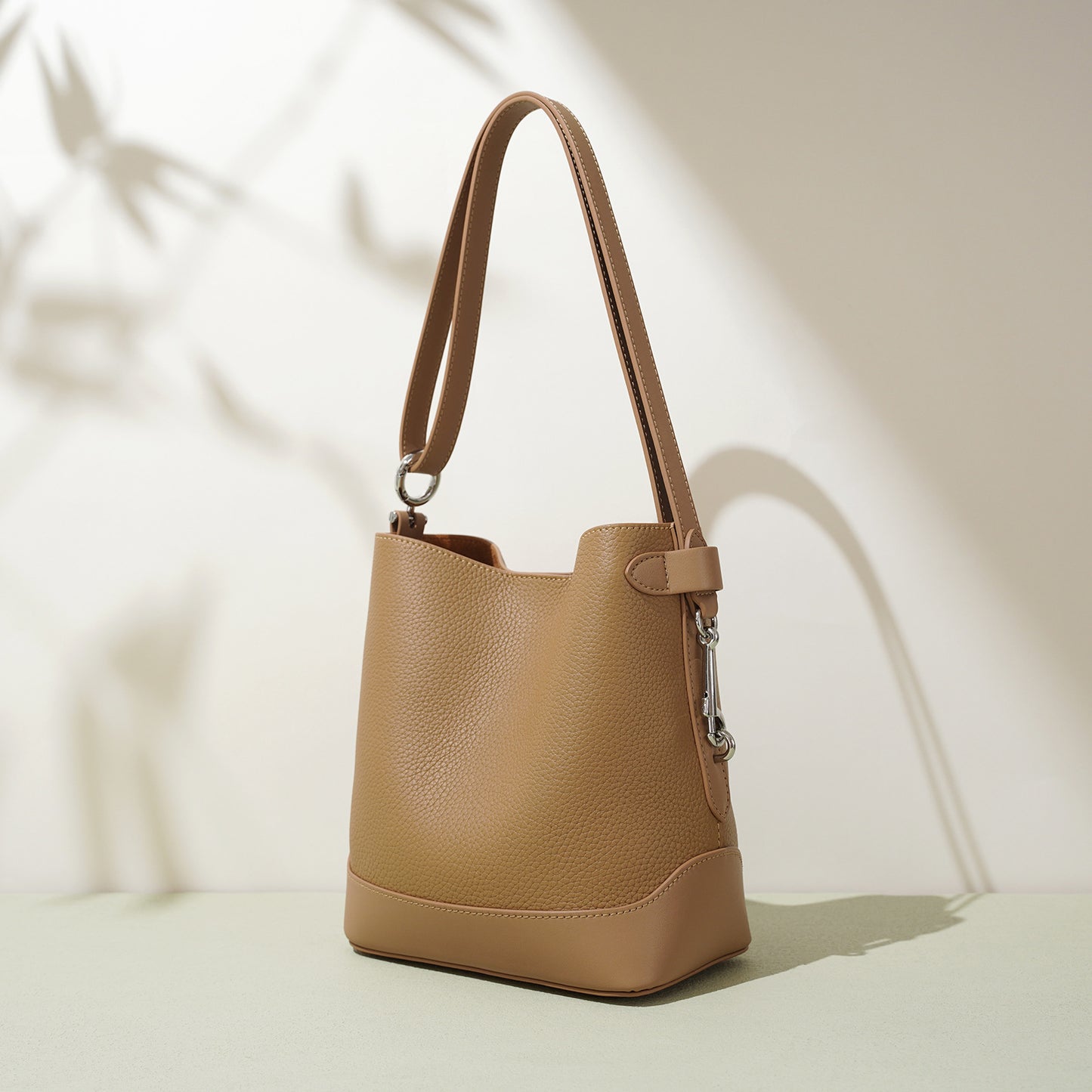 Women's Large Capacity Fashion Simple Lychee Pattern Bags