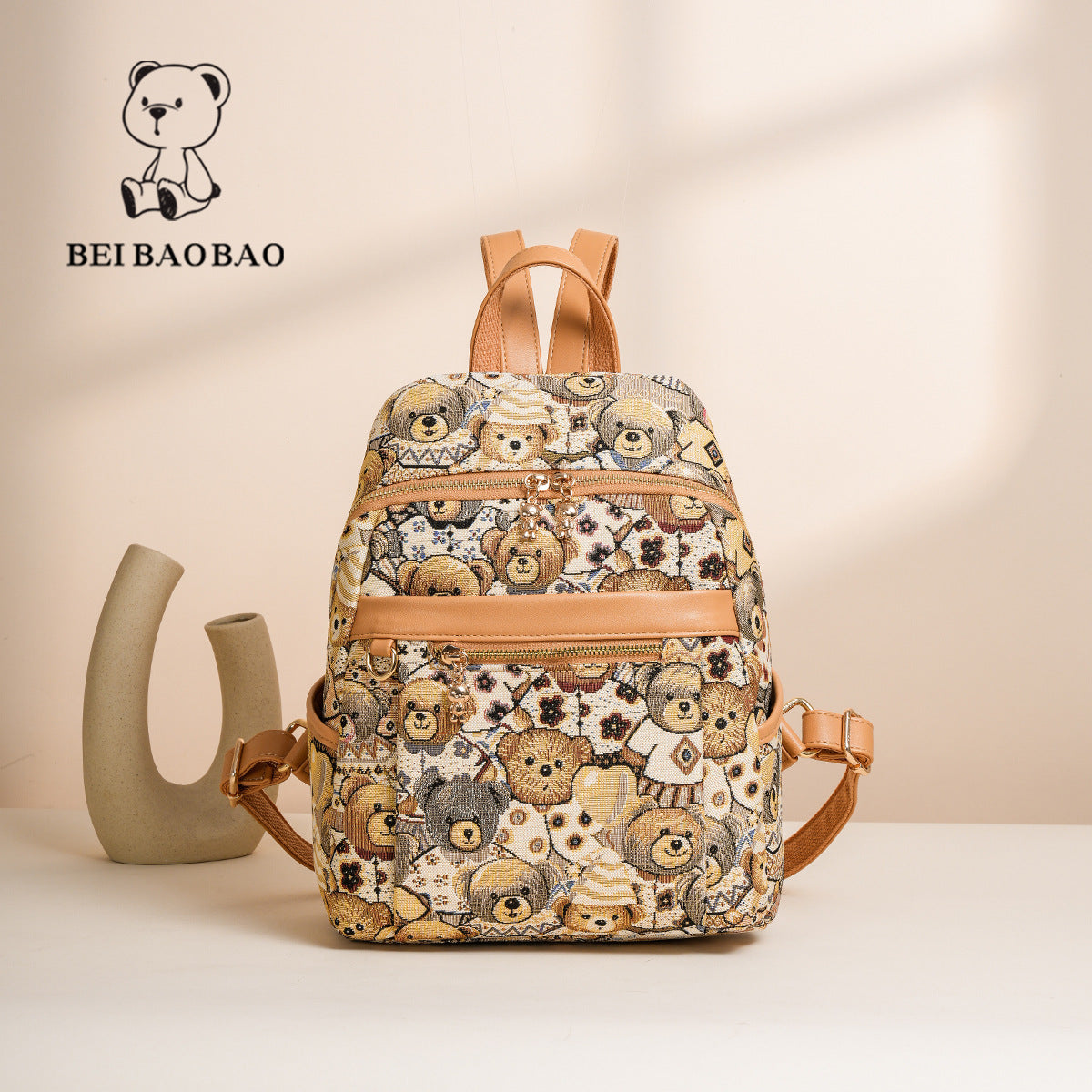 Women's Source Summer Canvas Korean Style Backpacks