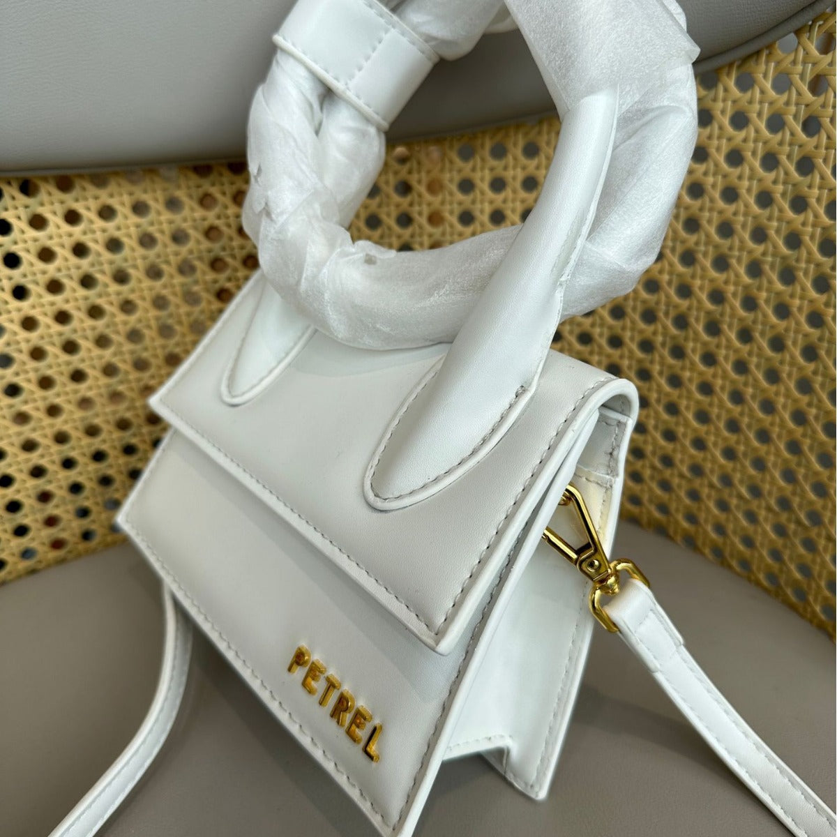 Women's High-grade Portable Design Underarm Luxury Small Square Bags