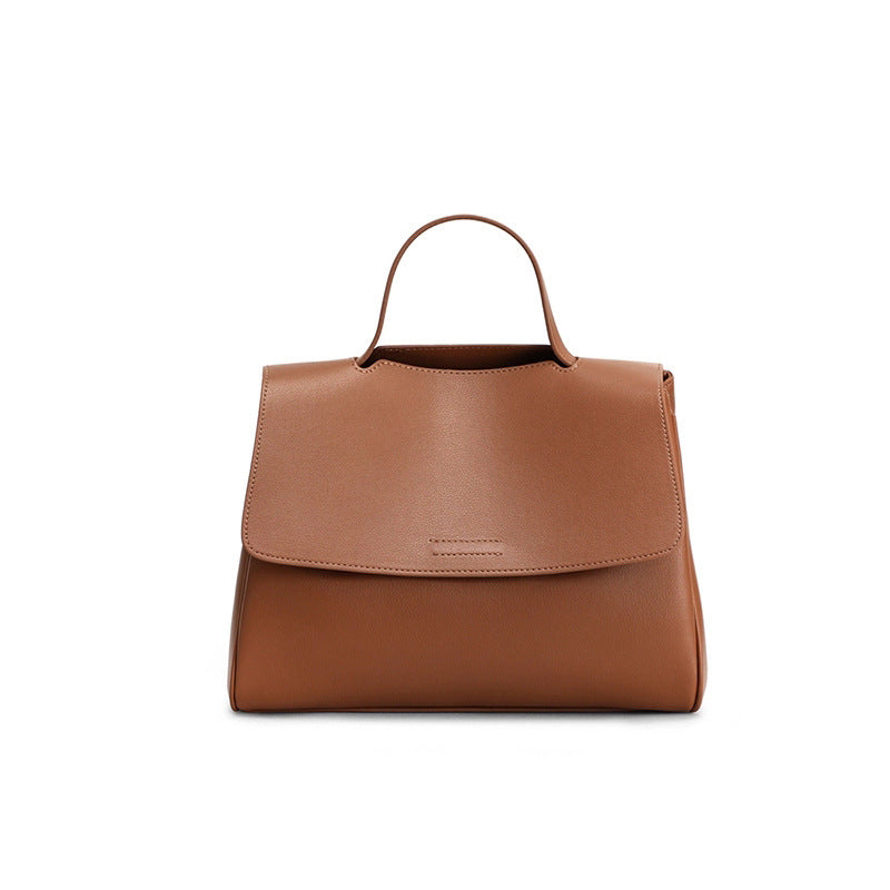 Women's Large Capacity Underarm Genuine Leather Commuter Handbags