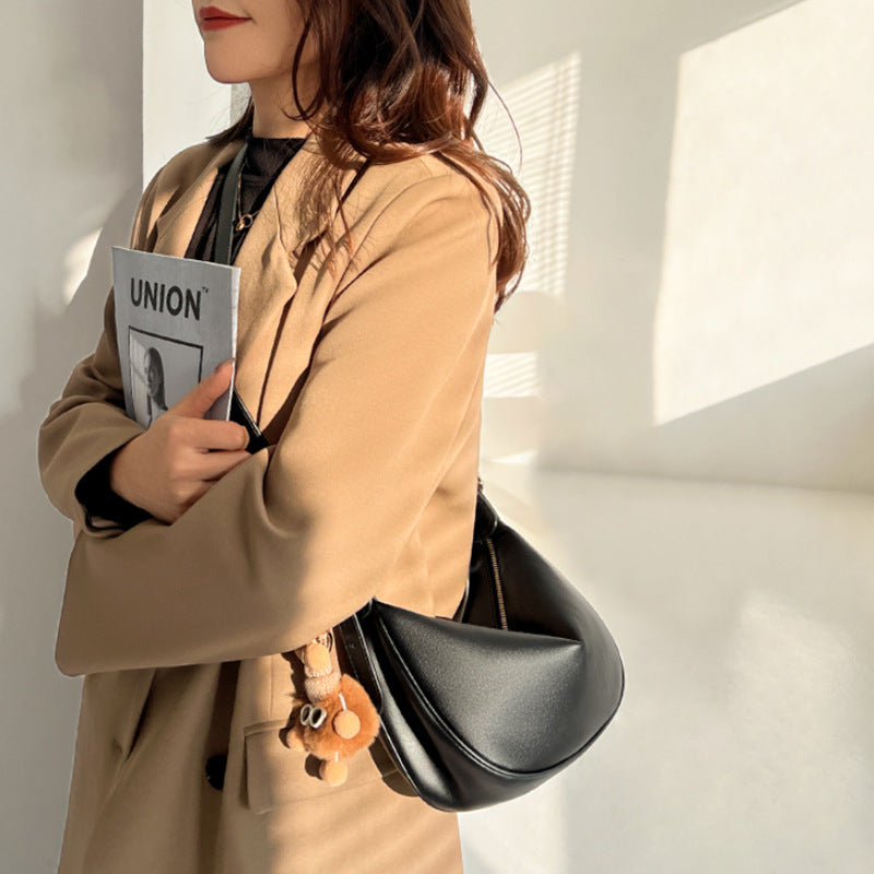 Women's First Layer Cowhide High-grade Style Fashionable Shoulder Bags