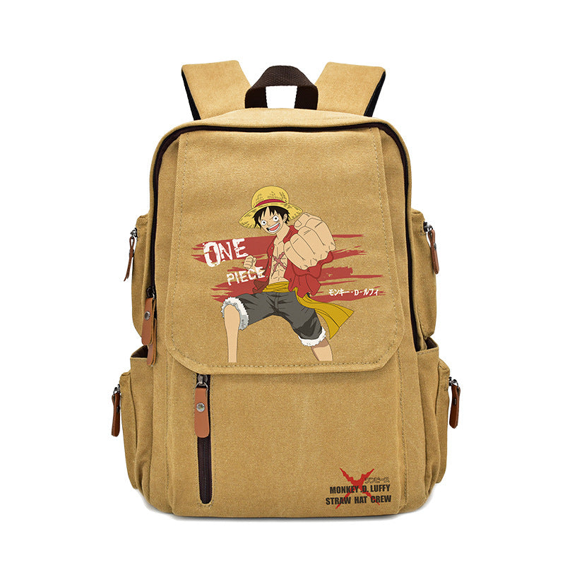 Fire Shadow Totoro One Piece Large Backpacks
