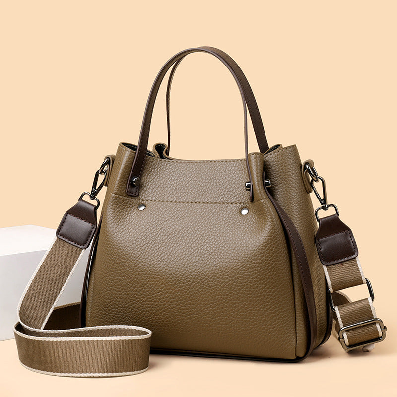 Women's Comfortable Graceful Wide Strap Trendy Bags