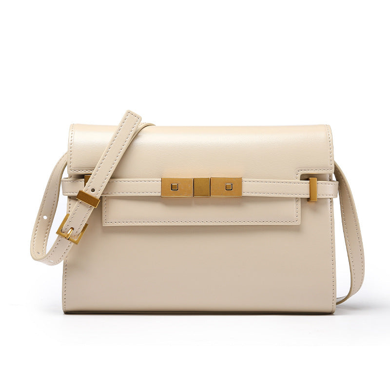 Women's Underarm Postman Baguette Genuine Leather Poplar Bags