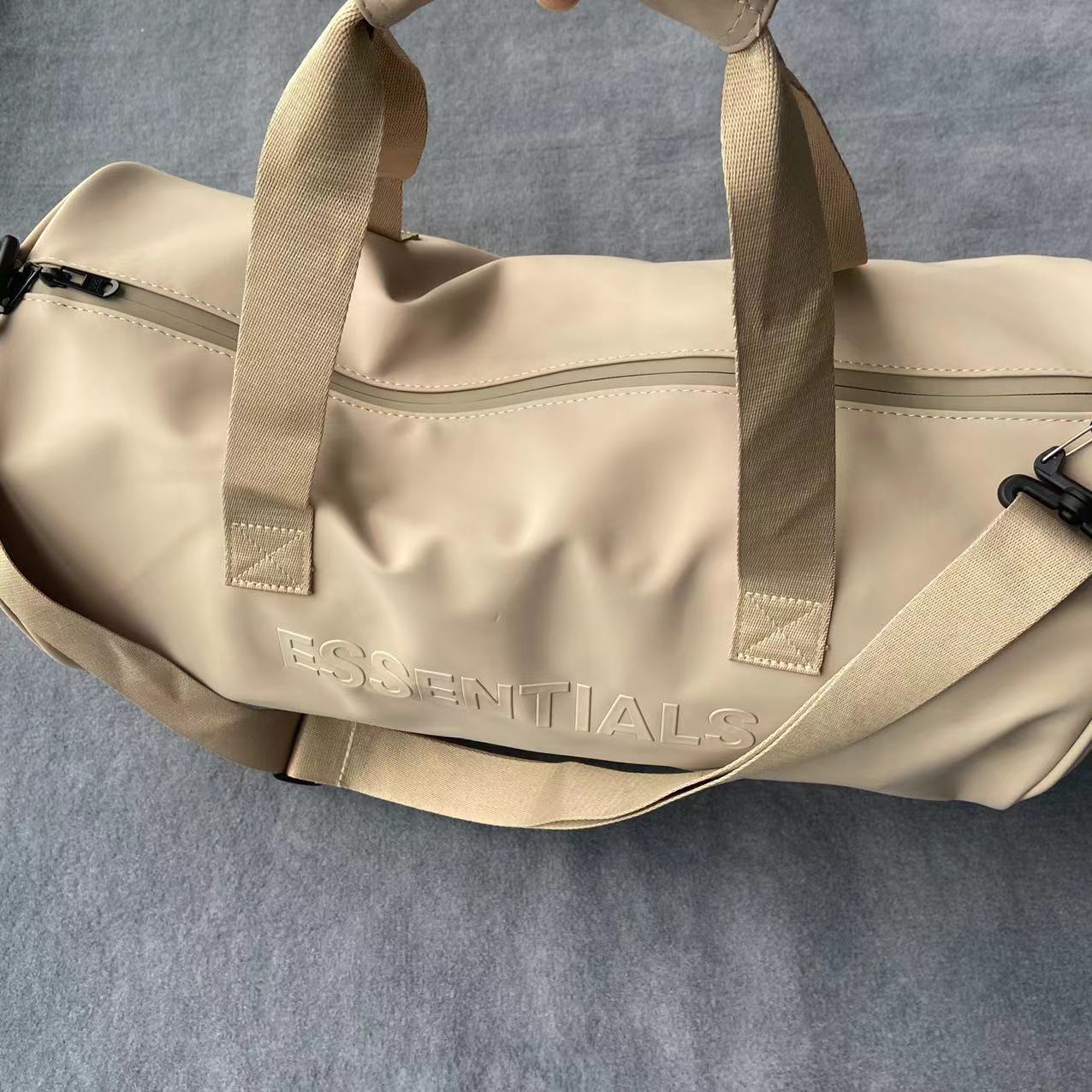 Glamorous Leather Size Dry Wet Separation Travel Bags