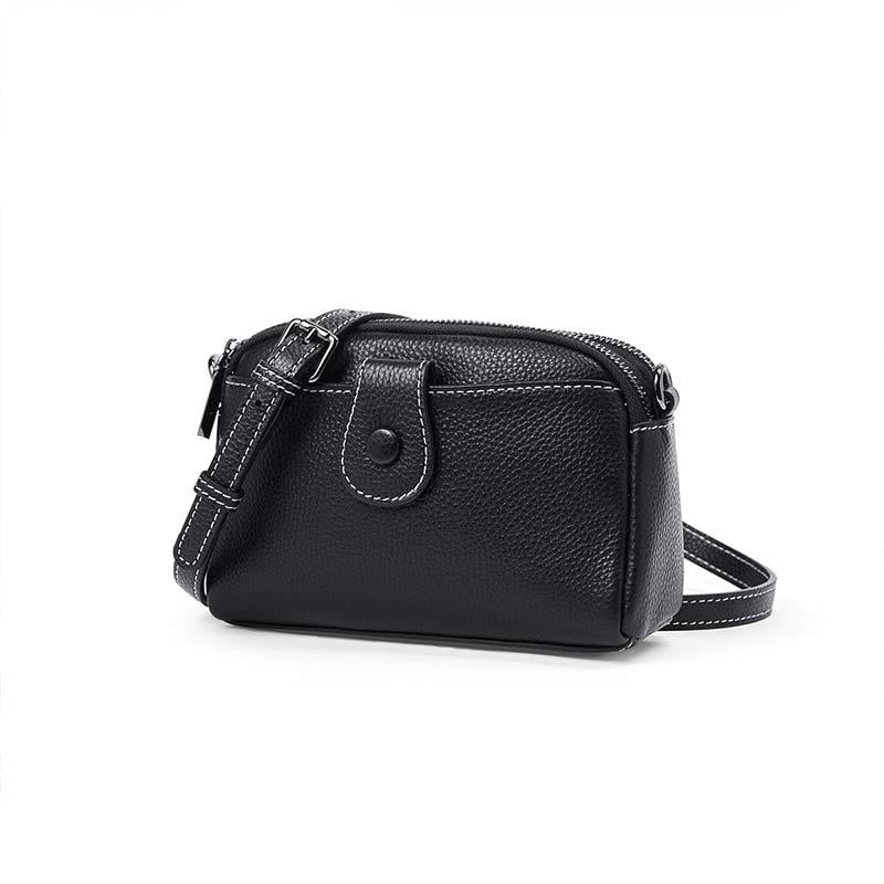 Women's Genuine Leather Fashion Large Capacity Shoulder Bags