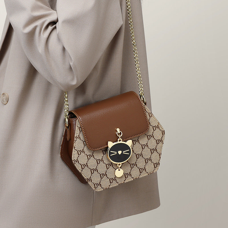 Women's High-grade Western Style Chain Affordable Luxury Crossbody Bags
