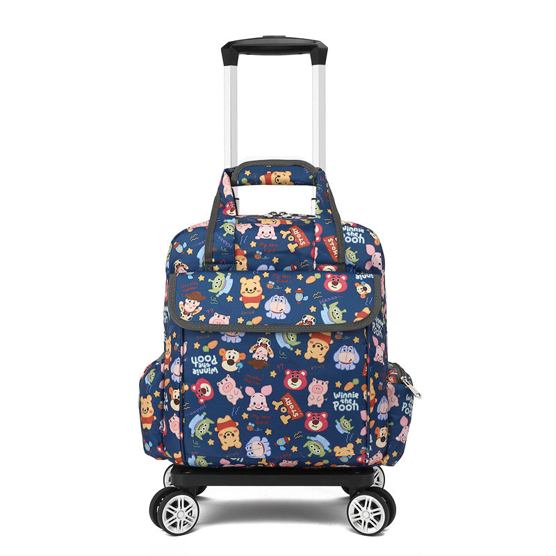 Trendy Foldable Mini Portable Boarding Cloth Travel Bags